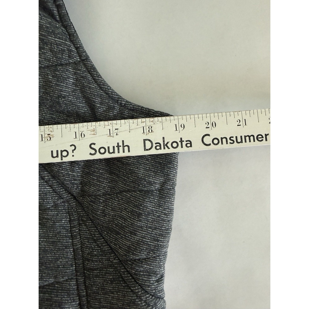 The North Face Women's Pseudio Vest Asphalt Grey Heather Puffer L Outdoors - Picture 10 of 11